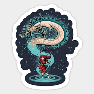 River Spirit Sticker